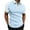 Light Blue, variant on Gubotare Polo Shirt Men's Long/Short Sleeve Polo Shirt Golf Shirt Quick Dry Performance Solid Casual Shirts with Pocket,Light Blue XXL