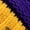 Purple/Gold, variant on C.C Unisex College High School Team Color Two Tone Pom Pom Knit Beanie Hat, Dark Green/Gold