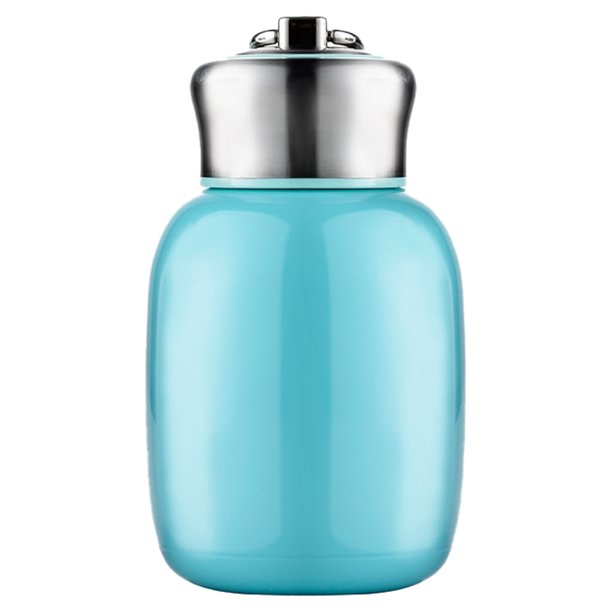 Mini botella de agua de acero inoxidable de 280 ml, taza aislada del vaso del deporte a prueba de fugas de la botella de agua