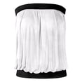 thumbnail image 3 of Camiseta sin mangas Bandeau sin tirantes para mujer, camisetas de tubo de verano, blusa informal Sexy con hombros descubiertos para vacaciones Pompotops FGAJ3013, 3 of 3
