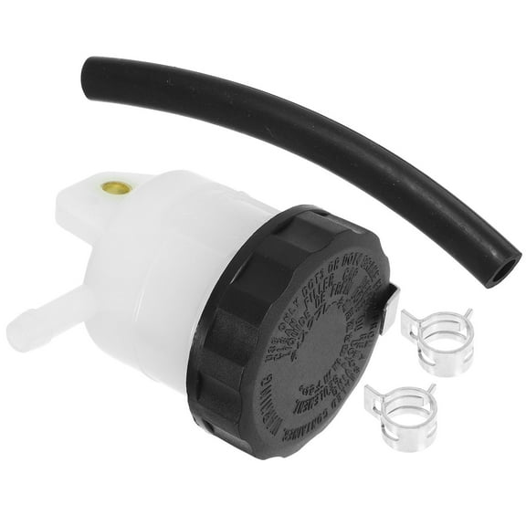 Hemoton Motorcycle Front Brake Master Cylinder Oil Cup Brake Pump Tank Fluid Bottle Reservoir