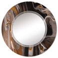 thumbnail image 2 of DESIGN ART Designart 'Black And Brown Marble Universe' Printed Modern Wall Mirror 24in.x24in., 2 of 5