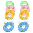 thumbnail image 3 of 10pcs Adorable Mini Swimming Rings Duck Pattern Small Swim Rings Mini House Decors, 3 of 8