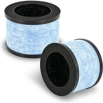 2 Pack Filters Compatible with ALROCKET JH01 and AROEVE MK01 MK06 Air Purifiers, Premium Activated Carbon Filter, Blue