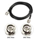 thumbnail image 2 of Cable coaxial RG58 con conectores BNC macho a BNC macho 50 Ohm 10 pies Unique Bargains, 2 of 5