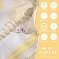 thumbnail image 4 of Toallas de mano Ruvy Home Basics, algodón turco, 18 x 40 cm, color amarillo, 4 of 7