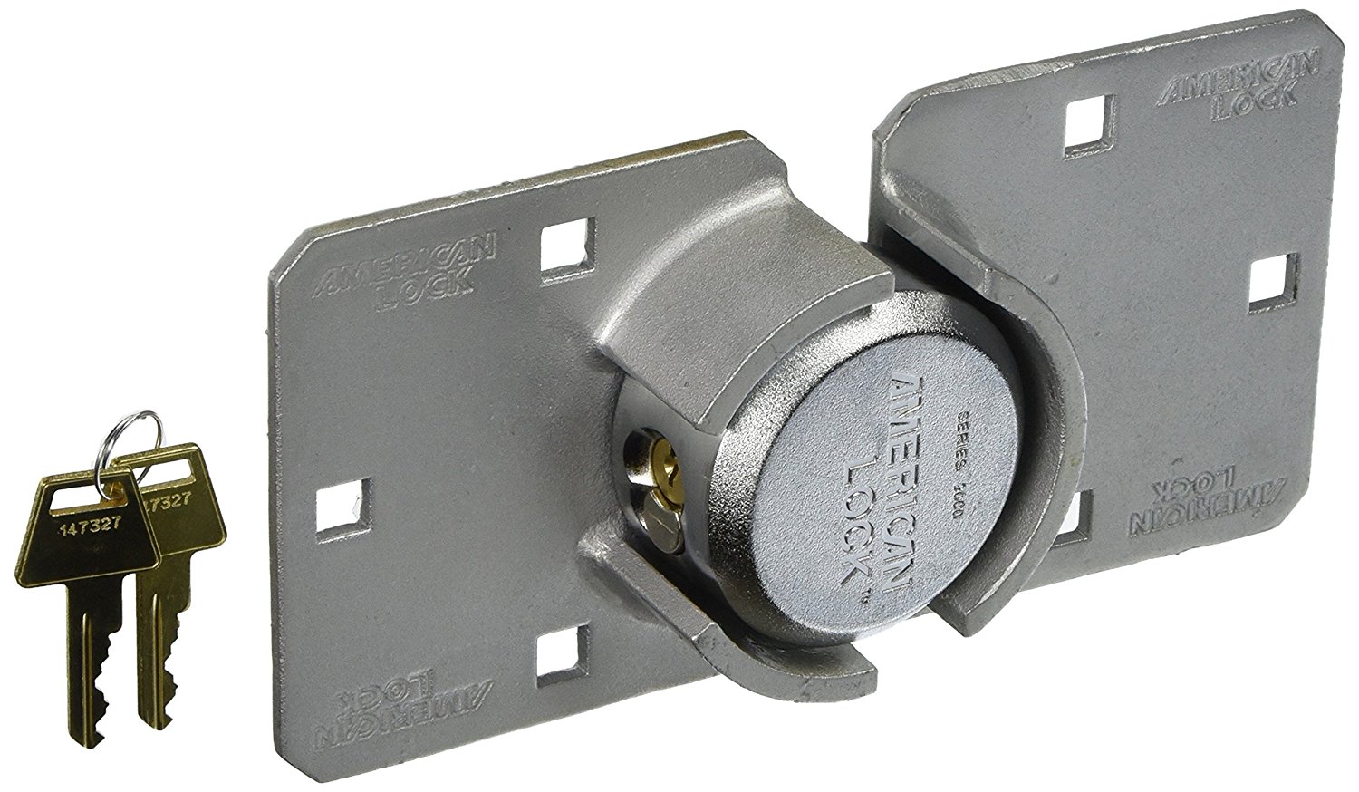 American Lock A800LHCD 2 7/8' High Security Hasp Shackle Lock Walmart