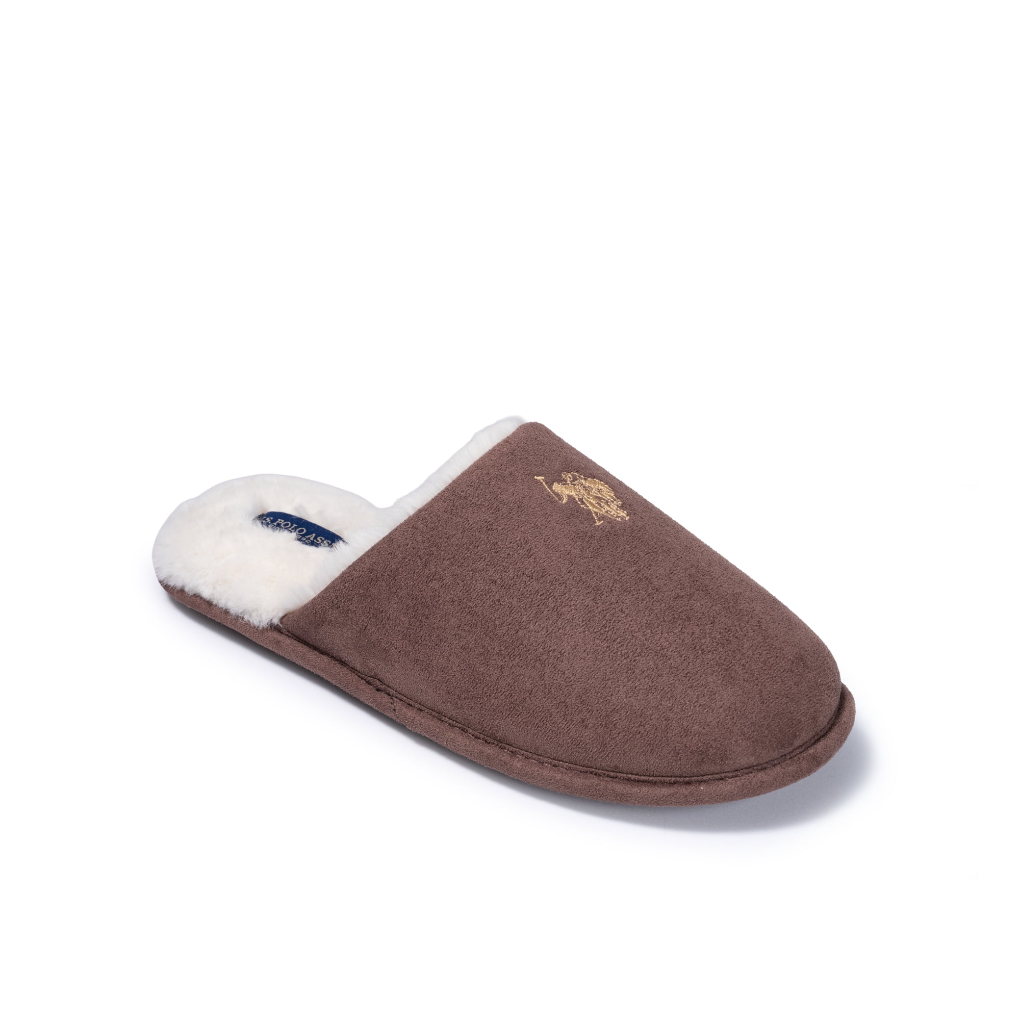 U.S Polo Assn. Mens Scuff Slippers