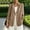 Khaki, variant on Hueook Fall Suit Jacket for Women Tailored Trendy Loose Business Workwear Shirt Casual Elasticated Elastic Sleeve Long Sleeve Jacket White 2X