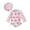 hwj# Pink2247, variant on Huowey Baby Swimsuit Rash Guard Swim Long Sleeve Patchwork Zipper Up Round Neck Bodysuit With Cute Hat Beach Swimwear,Green,6-12 Months