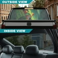thumbnail image 5 of SEANATIVE Waterproof Truck Rear Window Decal, UV Protection Perforated See Through Graphic Car Window Sun Shade Stickers Universal Fit for Most Pickup SUV Truck, Frog Green Leaf, 5 of 7