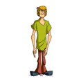thumbnail image 1 of 72 x 25 in. Shaggy - Scooby-Doo Mystery Incorporated Cardboard Standup, 1 of 1
