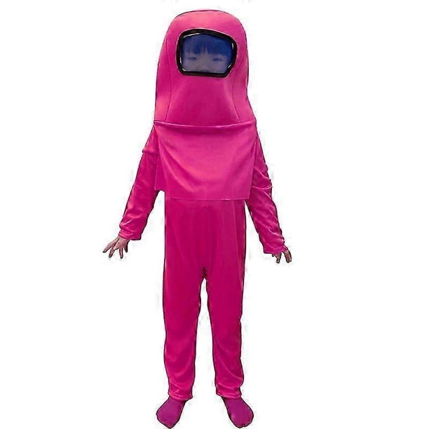 Pink# New Summer Colors Arrival Children's Favorite Game Role-playing Jumpsuit Among Us Halloween Costumes for Kids