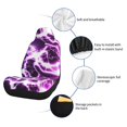thumbnail image 4 of Uemuo Blue Lightning Pattern Car Seat Covers for Front Seats Waterproof Seat Covers for Cars, Universal Auto Front Seats Protector Fits for Car-2 PCS, 4 of 6