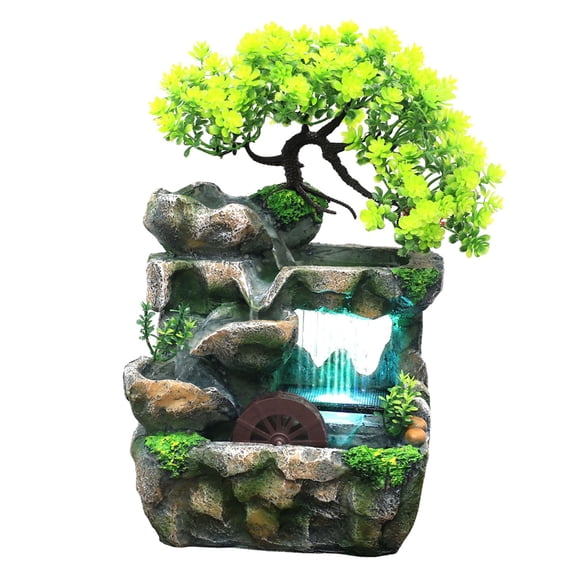 Fuentes de agua de para interiores, comedor, escritorio , fuente de cascada, decoración