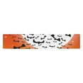 thumbnail image 3 of MKHERT Black Bats and Moon Table Runner for Kitchen Wedding Party Home Decor 14x72 inch, 3 of 4