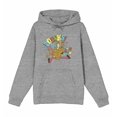 thumbnail image 4 of Scooby-Doo Zoinks Ruh Roh Adult Heather Gray Long Sleeve Hoodie-Medium, 4 of 7