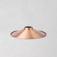 thumbnail image 3 of FSLiving Replacement Dia 8.6" Lampshades For Hanging Pendant Lamp Wall Light Ceiling Light Flat Metal Red Copper Shade Vintage Design - Set of 2, 3 of 7