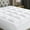 California King, variant on Cloud-Like Twin Mattress Topper - 100% Cotton Top Mattress Pad for Back Pain Relief - Breathable & Naturally Cooling for Hot Sleepers, White
