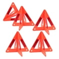 thumbnail image 4 of KAKOWELY 5pcs Triangle Warning Signs Road Safety Warning Sign Car Reflective Safety Sign Triangle Road Sign Reflective Warning Triangles,10.08X"X10.08"X8.86", 4 of 5