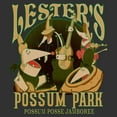 thumbnail image 2 of Men's A Goofy Movie Lester's Possum Park  Graphic T-Shirt, 2 of 5