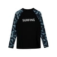 thumbnail image 4 of Ocealan Men's Surfing Rash Guard Shirt UPF 50+ UV Protective Long Sleeve Quick Dry Swimming Shirts Black 4XL, 4 of 7