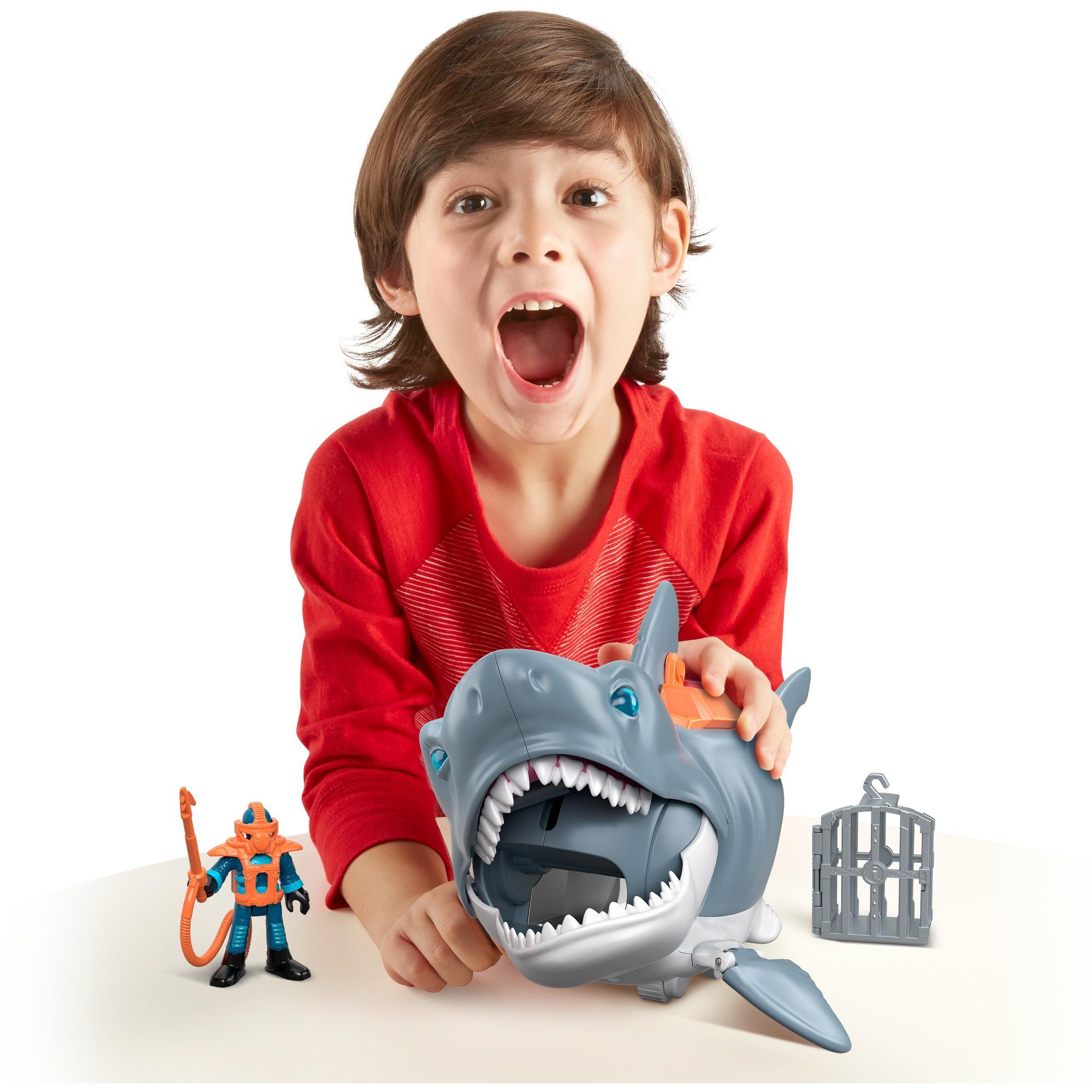 imaginext mega shark bite