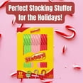 thumbnail image 3 of Starburst Candy Canes 12-pc 2 Pack | Bonus LaPrima Morceau Bonbon | Fruity Gluten-Free Holiday Candy Canes | Kids Safe Christmas Treats & Stocking Stuffers, 3 of 7