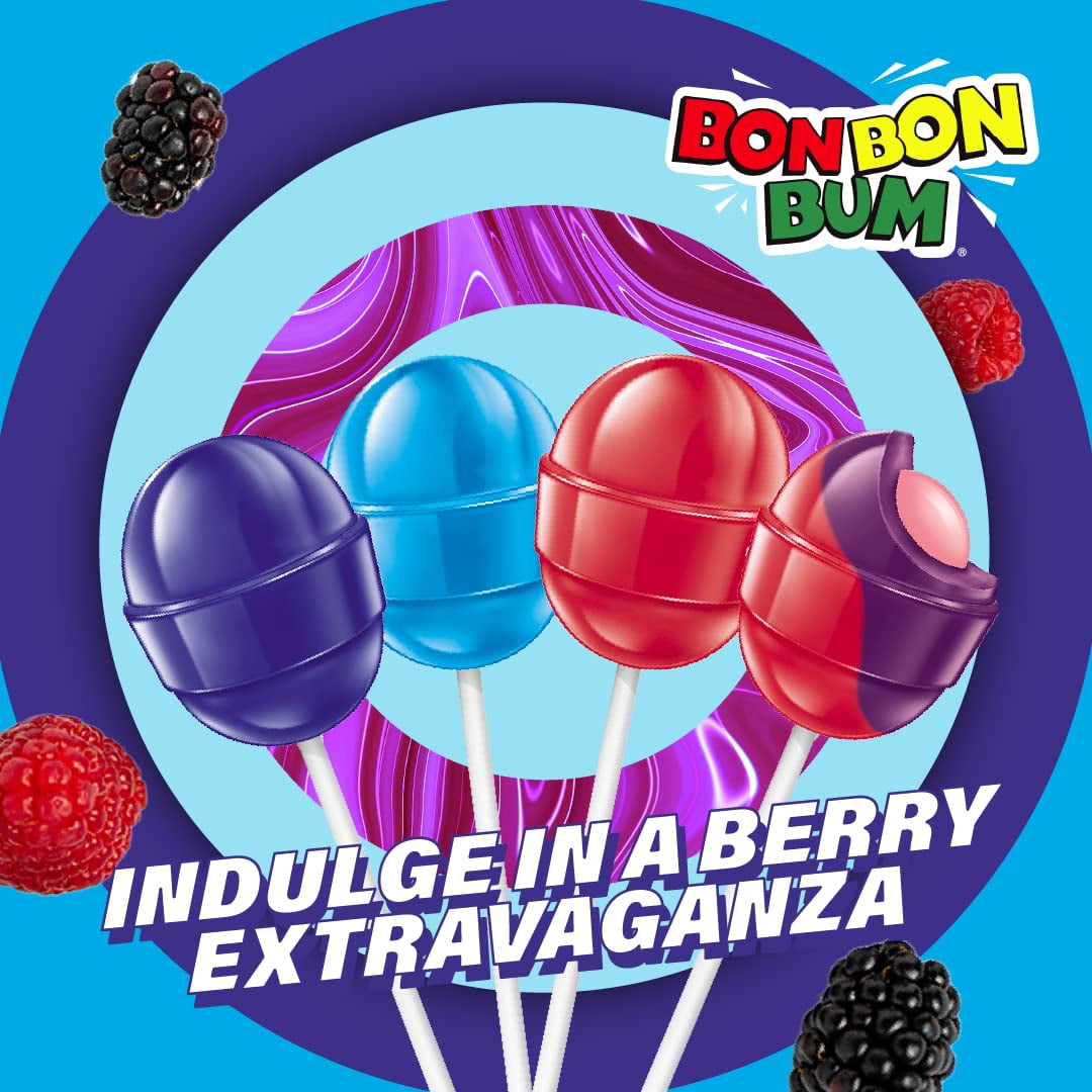 (9 pack) Colombina Berry Explosion Lollipops, 12-Pack