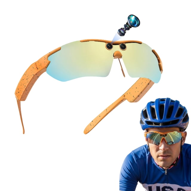 Gafas inteligentes ANUMITRA G6 Pro con cámara de 8 MP, video 1080P, WiFi e IP65