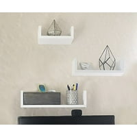 Wall Shelves Product Image Floating Shelves Set Of 3 With Modern U Shape And Durable Design By Adorn Home Essentials