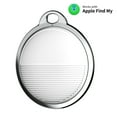 thumbnail image 1 of Tignapoo Smart Bluetooth Tracker for Luggage, Bags, and Pets with Apple Find My Integration, Replaceable Battery, and Global Positioning (4-Pack, White), 1 of 6