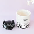 thumbnail image 4 of MasteelfCA Household Decorative Ceramic Jar Cat Pattern Sealing Canister Multi-functional Spice Sugar Tea Leaf Storage Jar, 4 of 9