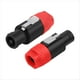 thumbnail image 2 of 10 Conectores de Altavoz NL4FC de , Conector Ohm, Adaptador de Cable de Audio para Altavoz, Bloqueo por , Accesorios de Conector Hembra Speakon de , B, 2 of 8