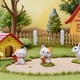 thumbnail image 2 of 12 figuras de gato en miniatura realistas de la suerte, juguetes de microadornos paisajísticos para gatos., 2 of 6