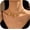 A8-Gold Cowboy Hat, variant on Charm Necklace Dainty Gold Western Outfit Beach Jewelry for Women Trendy Cowgirl Accessories for Women Gold Bow Sea Shell Pendant Necklace Preppy Stuff Summer Jewelry 2025