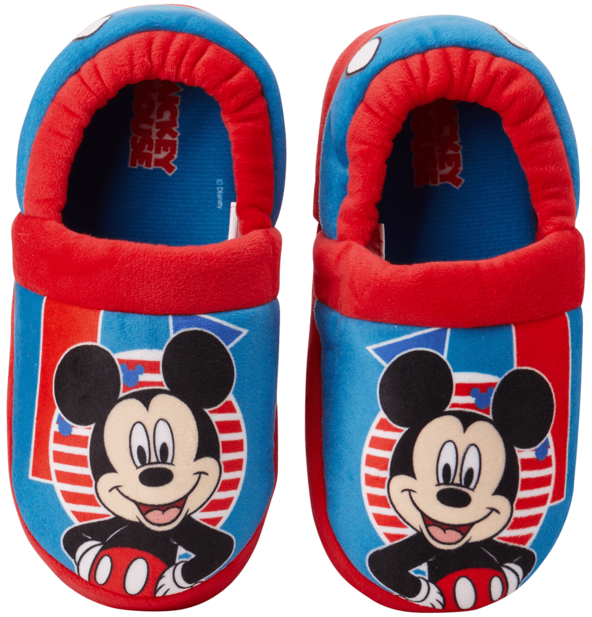 Disney Toddler Baby Slippers - Boys/Girls Minnie Mouse and Mickey Mouse ...