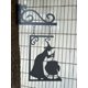 thumbnail image 1 of Colgante decorativo de metal con silueta de bruja de Halloween para patio, opción de regalo versátil y fácil de instalar, 1 of 6