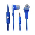 thumbnail image 3 of ESI Headphones LE2158 For Use With Audio Devices With Most Smartphones/Tablets/Laptops/MP3 Players; Earbuds; 4 Foot Wire; With Microphone; Blue, 3 of 4