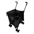 EasyGo Rolling Cart Folding Grocery Shopping Cart Laundry Basket