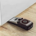 thumbnail image 2 of Door Stop Alarm Set, Protection Home Security Door, Travel Hotel Door Lock Devices Pocket Self Defensey Tools for Traveling Hotel Home Apartment(Not Include Battery), 1.85x5.31x1.38", 2 of 9