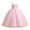 H239 Pink, variant on SJLDQY Flower Girls Maxi Dress Sleeveless Tulle Princess Dress Bridesmaid Wedding Pageant Party Formal Gowns
