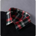 thumbnail image 3 of Camicover 4 Pack Cotton Detachable Dickey Collar Blouse Half Shirts Faux Collar for Women & Men, 3 of 4