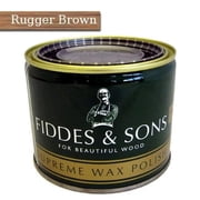 Fiddes & Sons Supreme Wax Polish, Rugger Brown, 400 ml