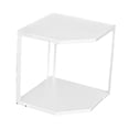 thumbnail image 2 of Estante de esquina para cocina, organizador de despensa, soporte para utensilios de cocina, acero al carbono, estante de almacenamiento para baño, 2 capas, 2 of 8