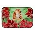 thumbnail image 3 of Carolines Treasures CK1354DDM Cocker Spaniel Poinsettas Dish Drying Mat, 3 of 4