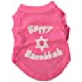 thumbnail image 3 of Happy Hanukkah Screen Print Shirt Light Pink Xs (8), 3 of 6