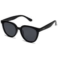 thumbnail image 3 of Gafas de sol SOJOS SJ2175 redondas polarizadas para mujer negro/gris, 3 of 5