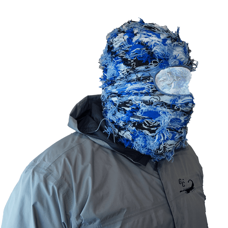 GCBalaclavas Unisex Distressed Balaclava, Various Colors