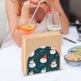thumbnail image 6 of Snowman Christmas Napkin Holders for Tables Napkin Stand Paper Holder Organizer Tabletop Tissue Box Dispenser, 6 of 8